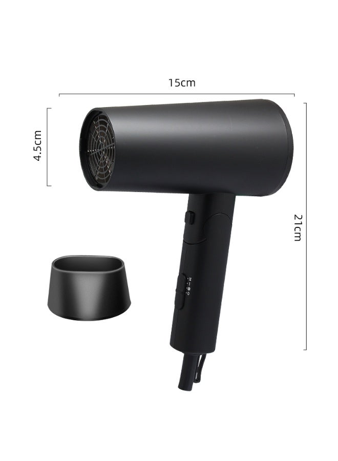 Swift Hair Dryer, 1800W Foldable Ionic Hair Dryer, 2 Heating Modes, Cool Shot, Lightweight, Anti-Frizz Shine - Image 3